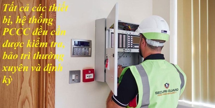 Một đơn vị sửa chữa hệ thống PCCC uy tín luôn cung cấp chính sách bảo hành rõ ràng