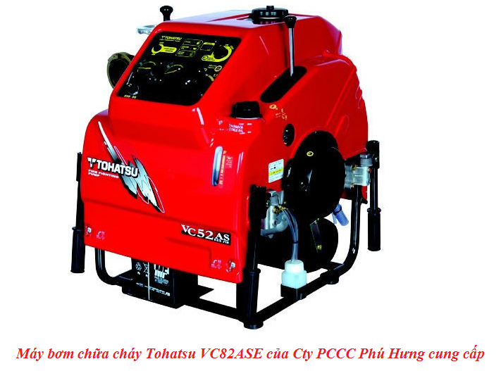 máy bơm chữa cháy Tohatsu VC82ASE là thiết bị không thể thiếu cho mọi công trình 