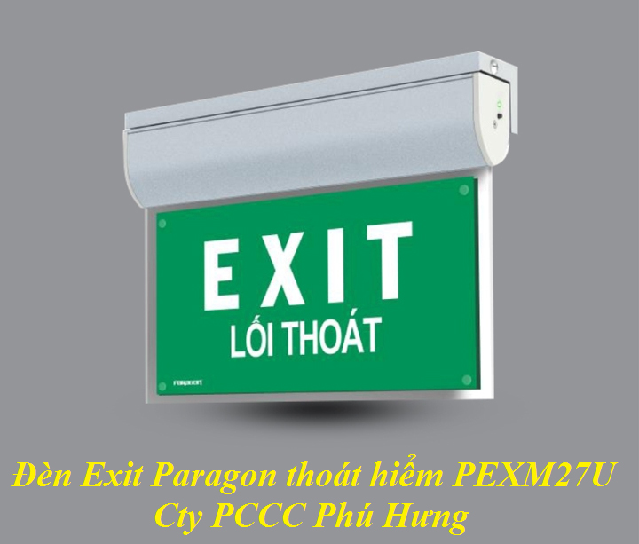 Đèn Exit thoát hiểm Paragon PEXM27U