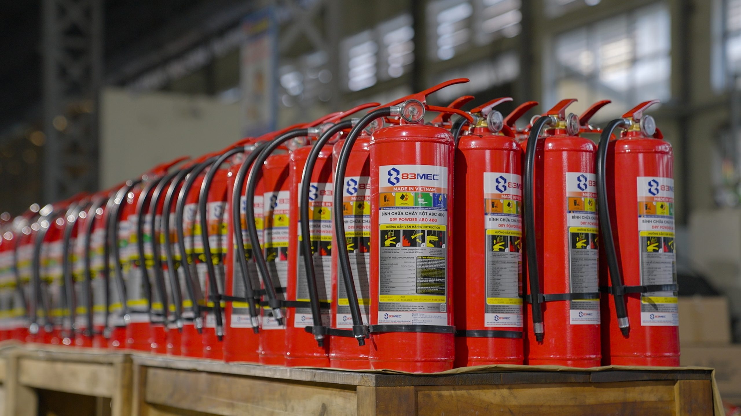 Thiết bị PCCC chất lượng cao là những sản phẩm được sản xuất theo tiêu chuẩn nghiêm ngặt